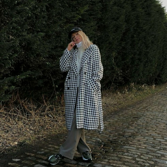 H\u0026M | Jackets \u0026 Coats | Hm Houndstooth 